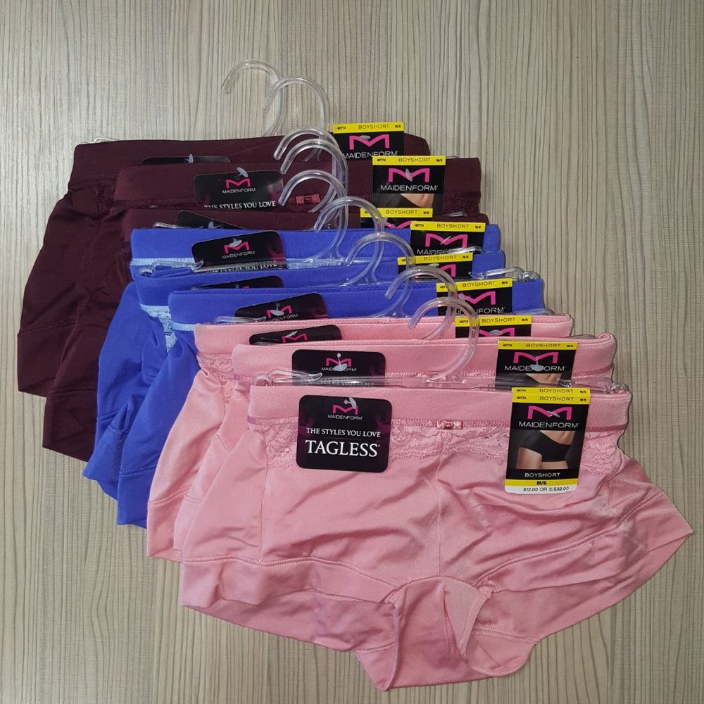 9 Pcs Combo Maidenform Boyshorts